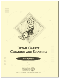 Detail Carpet Cleaning and Spotting Scouting Reports