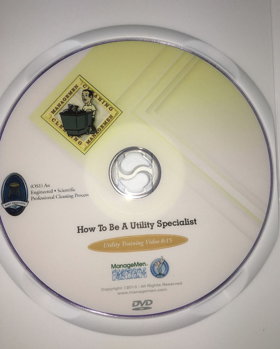 How to Be a Utility Specialist - Carpet Care DVD