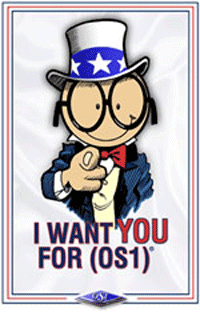 I Want You for (OS1) Postcards