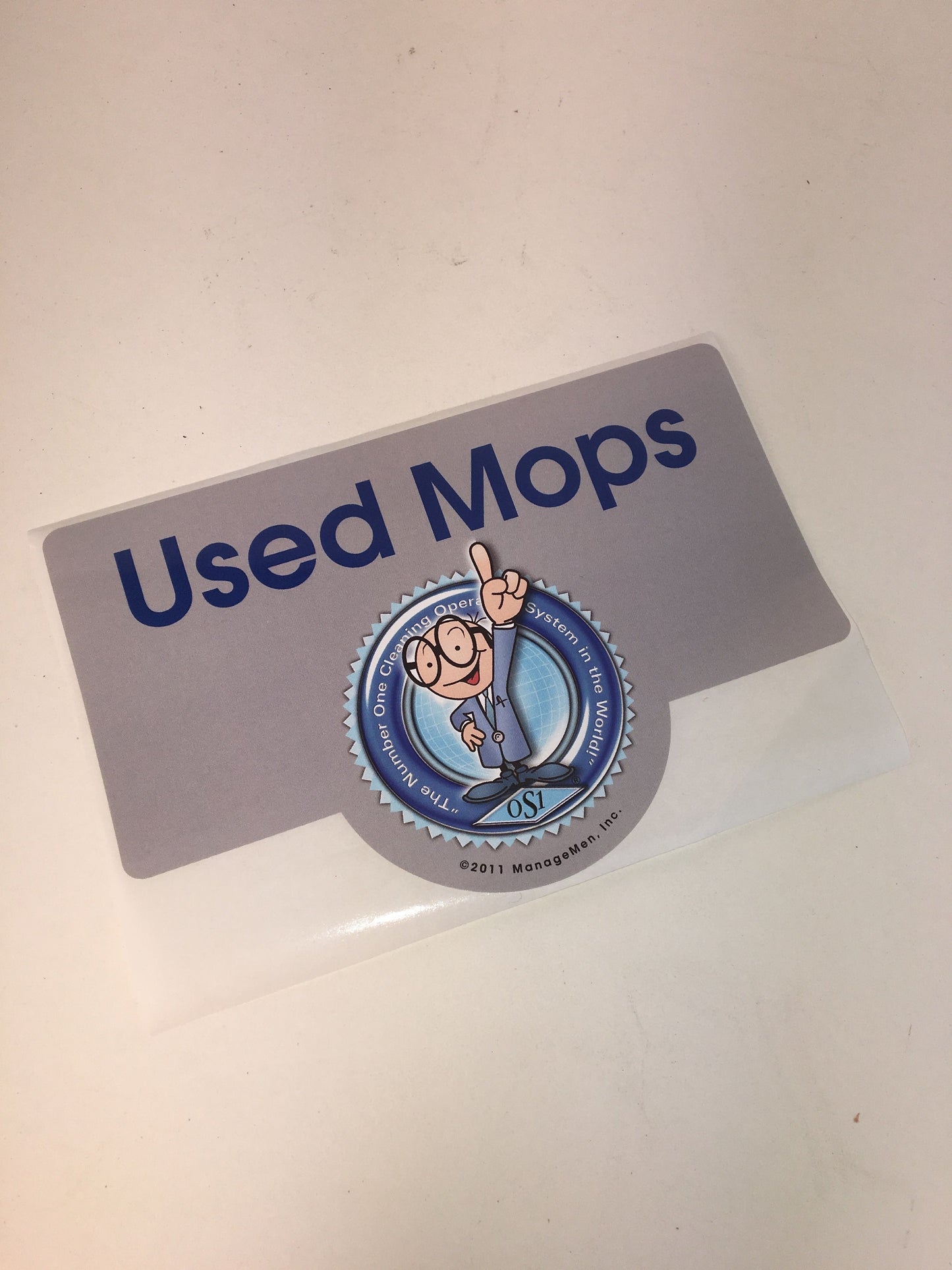 (OS1) Used Mops Label Pack