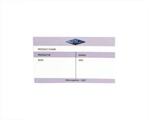 Small Blank Max/Min Labels – (OS1) Store