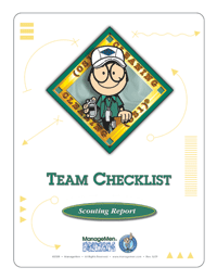 Team Checklist Scouting Report